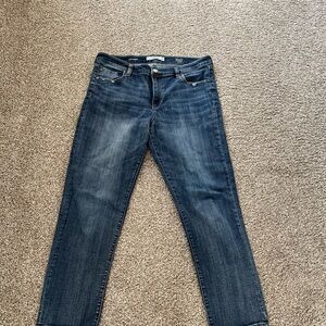 Liverpool Dark Blue Straight Leg Jeans